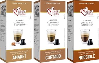 Capsulas Compatibles Nespresso Cafe con Leche Degustación 60 ud 3  Variedades : Amazon.es: Alimentación y bebidas
