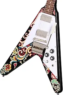 Epiphone/Inspired by Gibson Custom Jimi Hendrix "Love Drops" Flying V Ebony ジミ ヘンドリックス