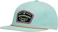 TaylorMade 2025 Daytona Rope Snapback Hat Yellow - Golf Lifestyle Cap with Adjustable Fit & Moisture-Wicking Sweatband