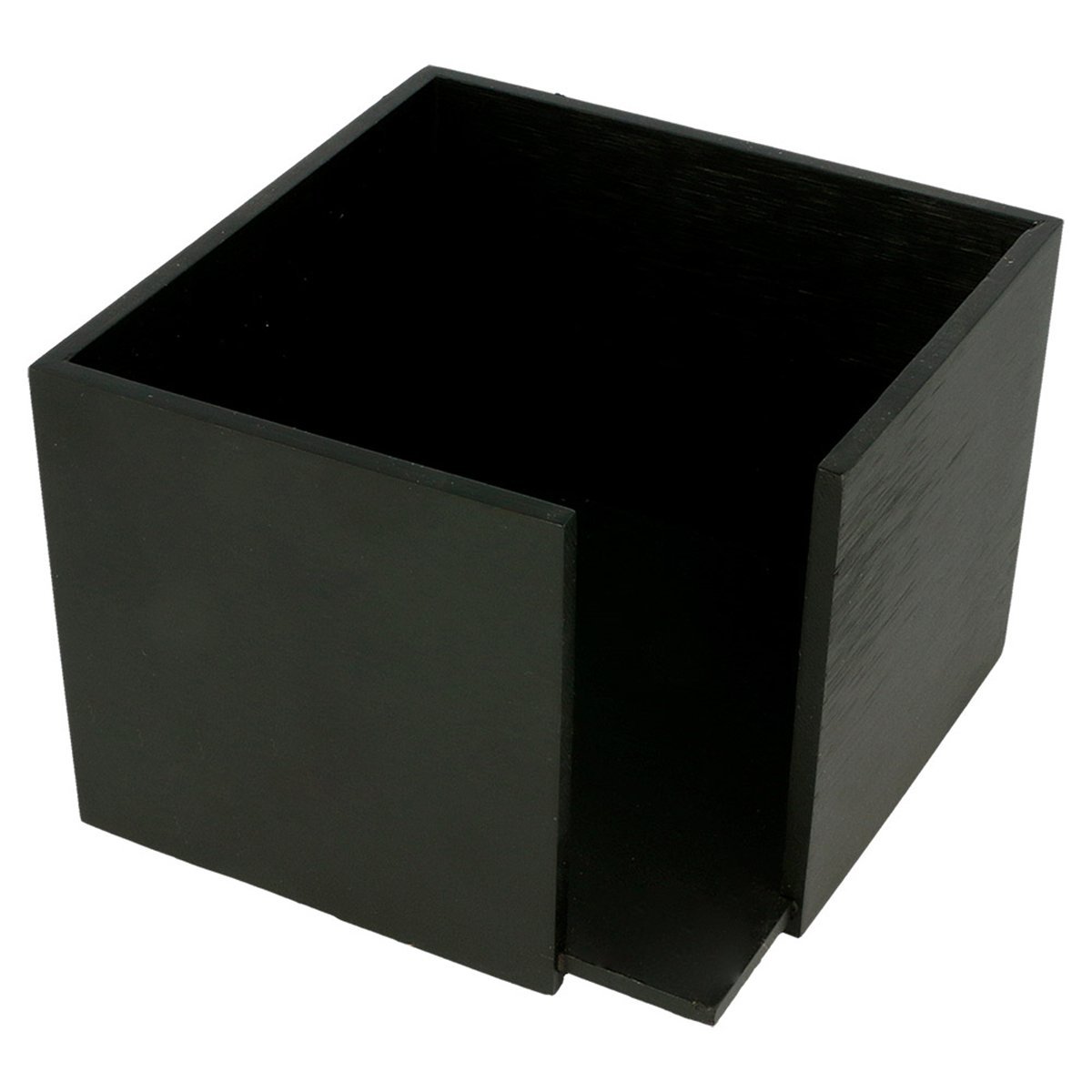 García de Pou 210.40 Servilletero, 13.5 x 13.5 x 10 cm, 24 unidades, Negro Bambú