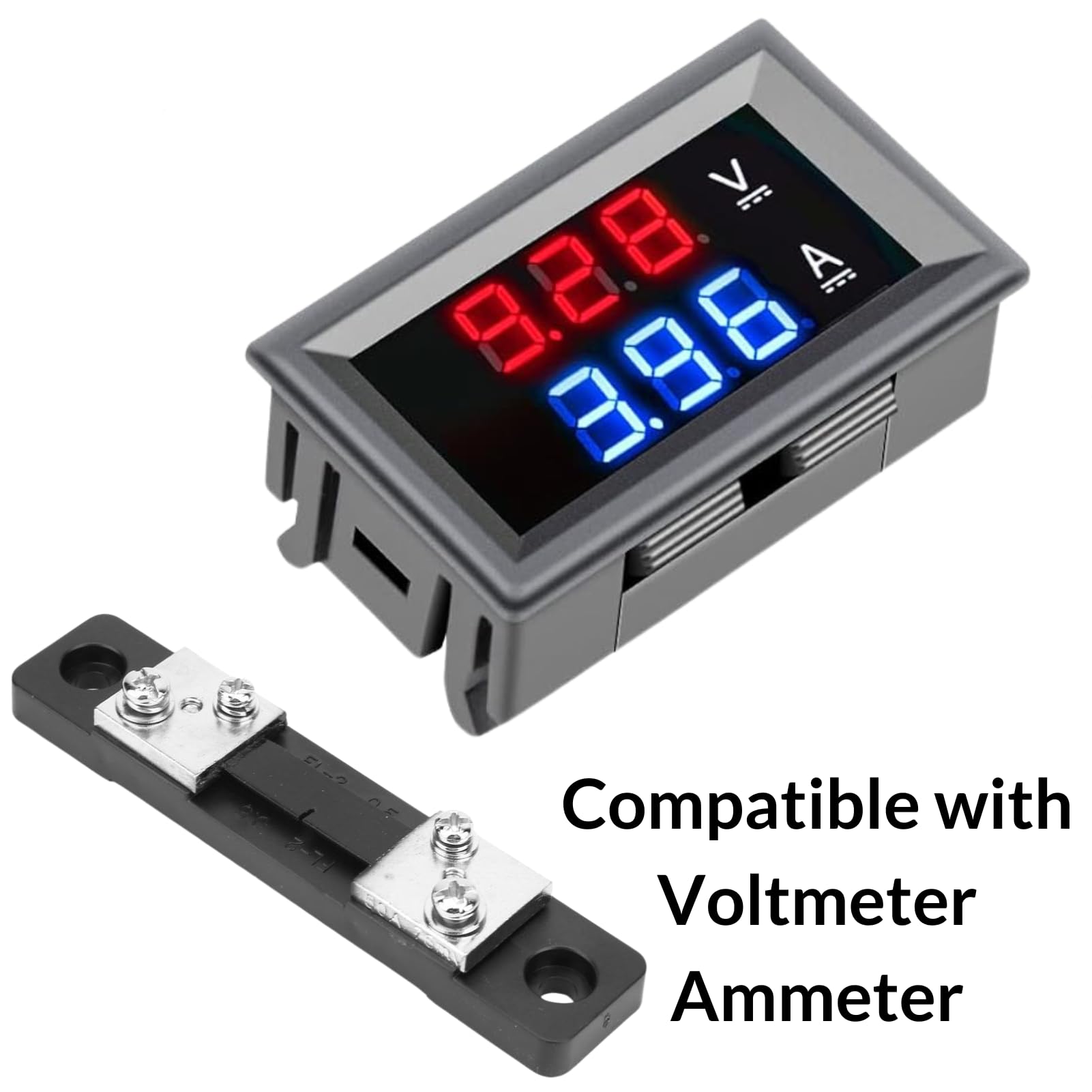 Jadeshay Resistore Shunt 50A 75mV per Amperometro Digitale Pannello di Controllo