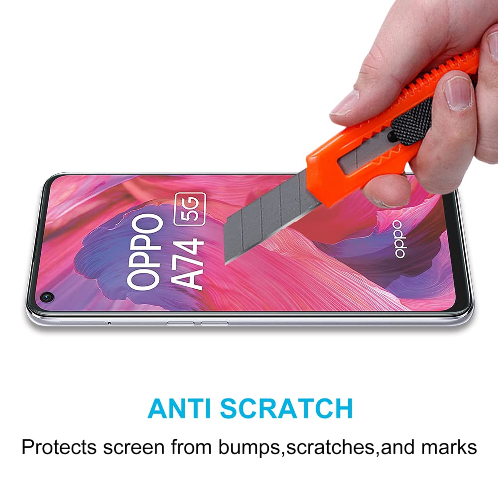 Didisky 2-Unidades Cristal Templado Protector De Pantalla Para OPPO A53