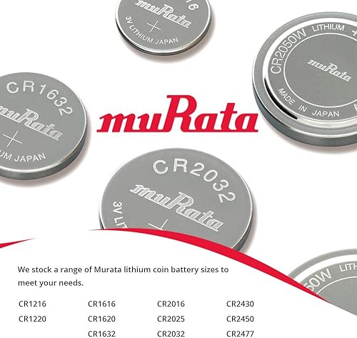 Miniatura 6 de Murata Batería CR2430 DL2430 ECR2430 3V Litio Moneda Celda (20 Baterías)