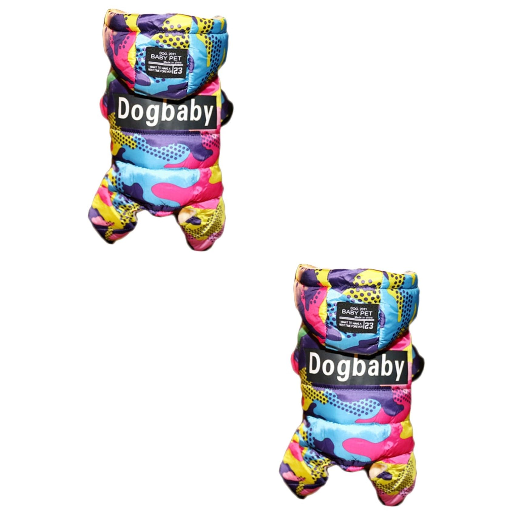 Manteau d'hiver camouflage pour chien XL BESPORTBLE veste chaude à capuche pour Carlin