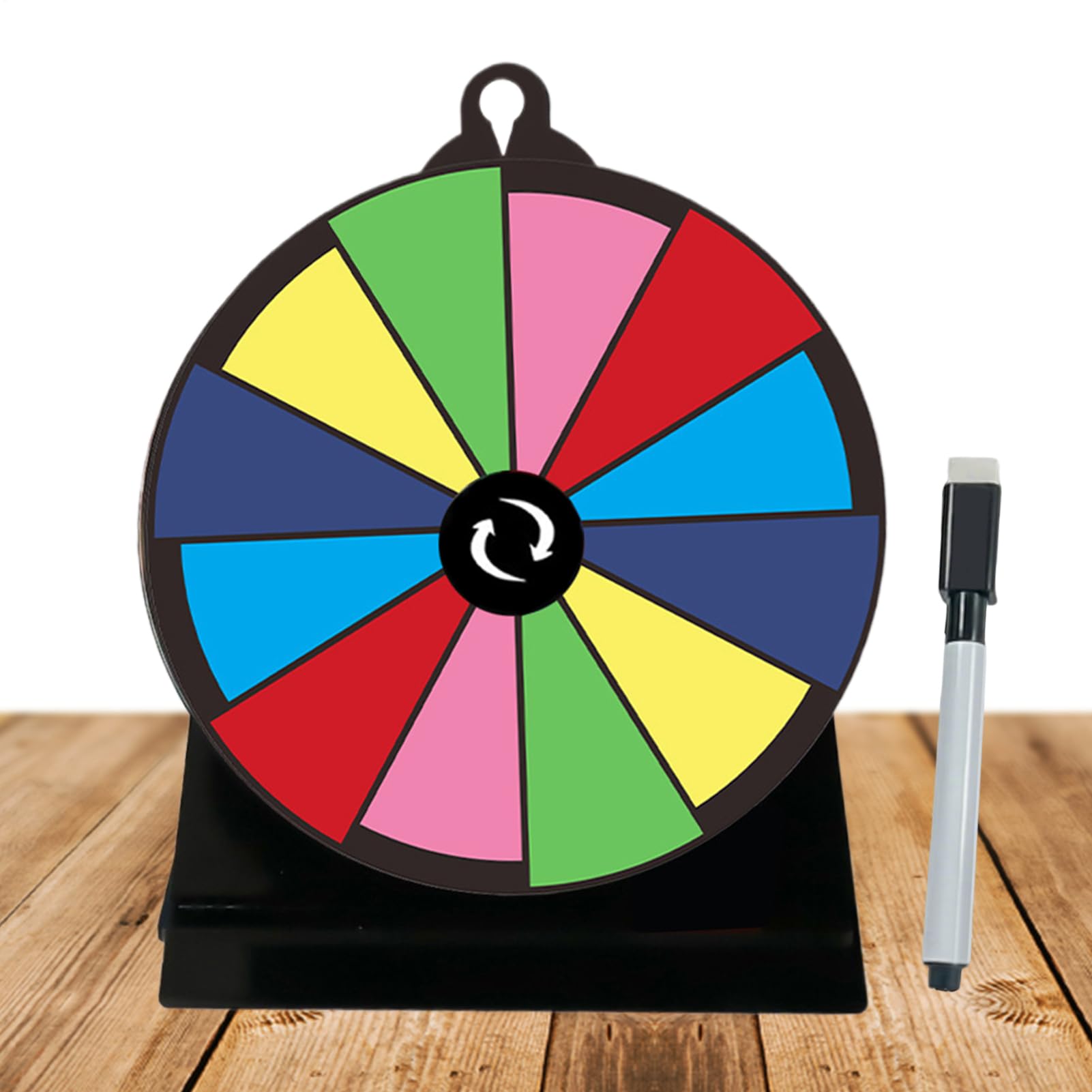 Prize Wheel Spinner Multi-Functional Reusable Tabletop Fortune Turntable