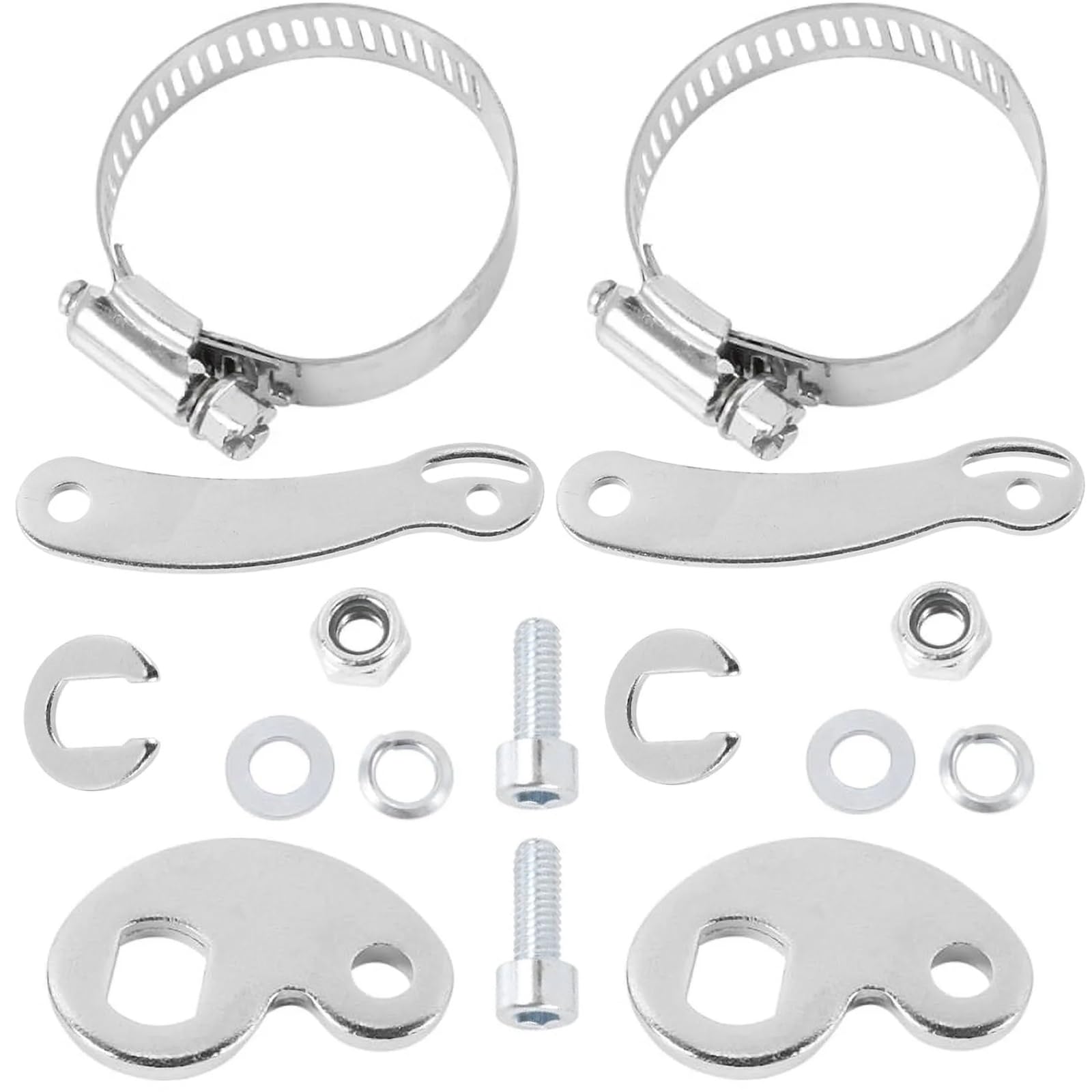 Bohaner 2 Set Universal Torque Arm Conversion Kit Torque Arm Bicycle Dropout Amplifier Torque Arms Protective Accessories for Front or Rear Hub