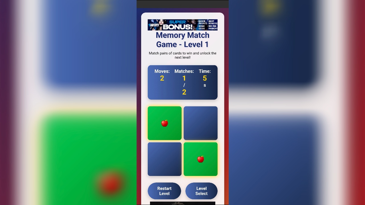 Memory Mathc App Memory Match Game - App on the Amazon Appstore