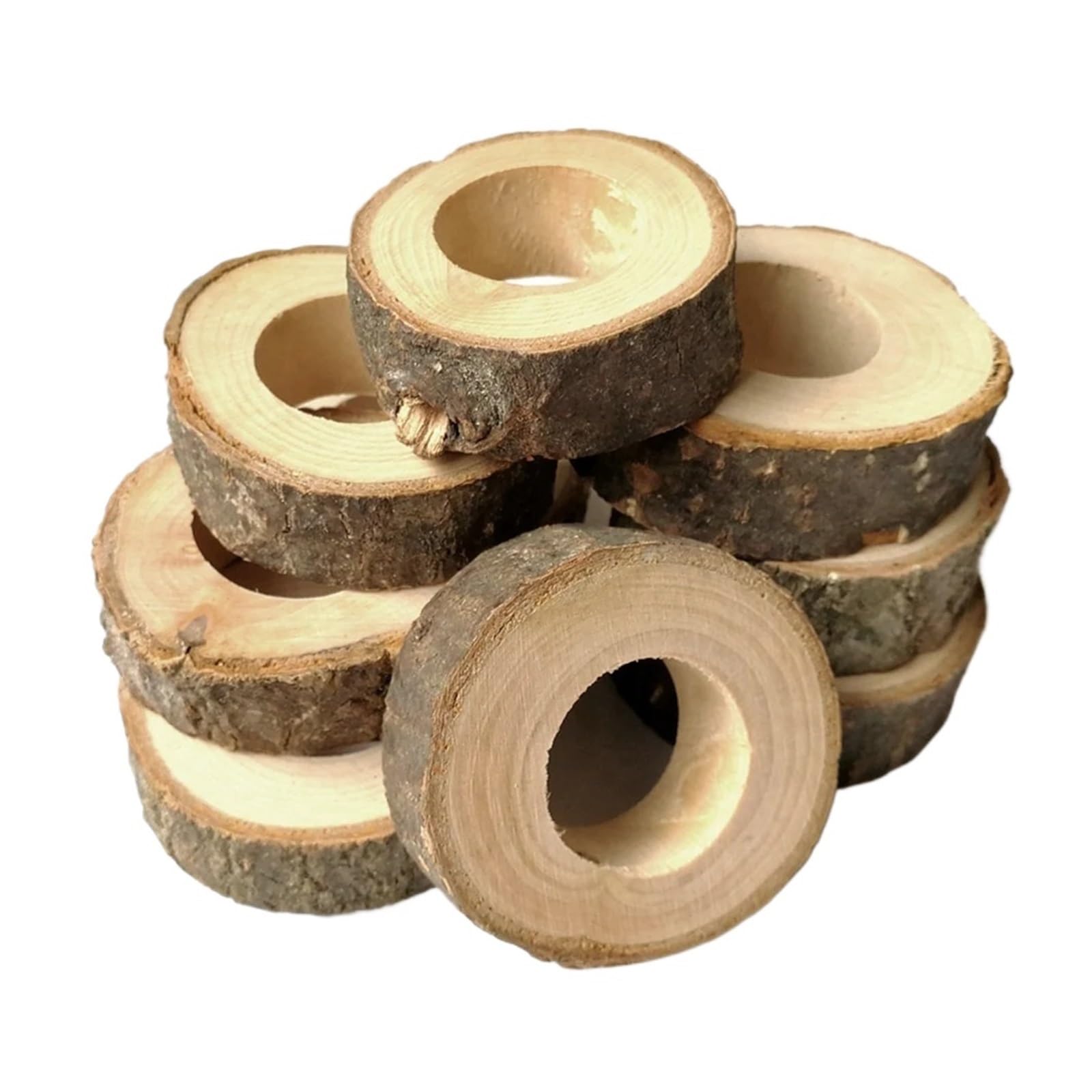 Wooden Napkin Rings 40 Pcs Wooden Napkin Ring