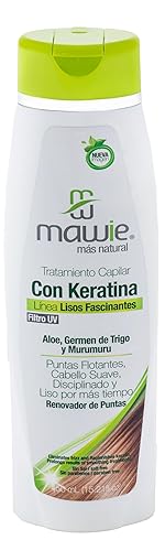 Miniatura 3 de Juego de champú, acondicionador y mascarilla capilar para alisar y nutrir con queratina, aloe vera, murumuru, sin parabenos ni sulfatos.