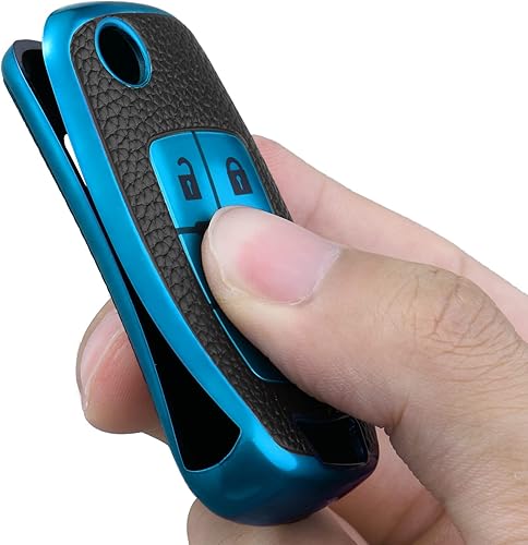 Miniatura 4 de ELOHEI Funda para llavero de Chevy, funda de TPU suave para Chevy Chevrolet Equinox Camaro Cruze Malibu Sonic Volt Park Impala Buick Encore Allure