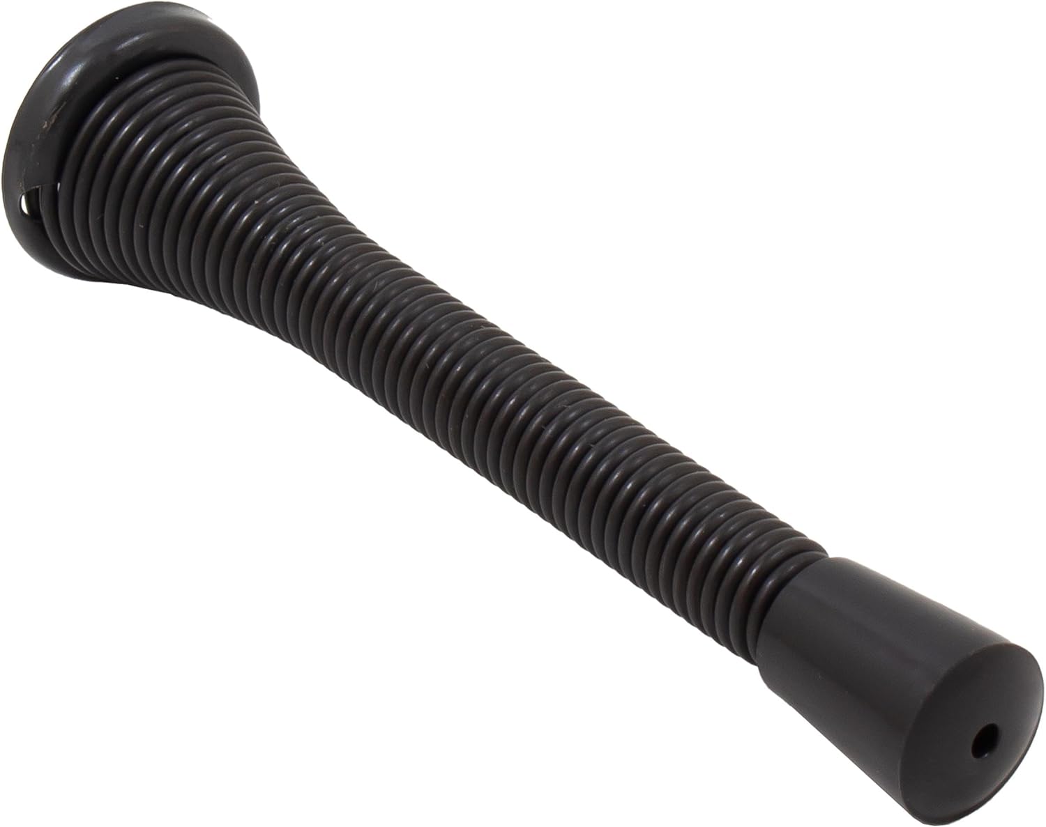 Stone Harbor Hardware Heavy-Duty Spring Door Stop, 4 Inches, 100-Pack, Matte Black