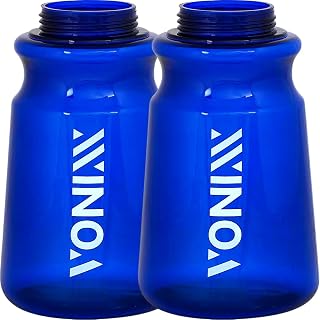 2 Reservatorio Copo Frasco Reserva Reforçado Para Snow Foam Fast Pro Vonixx 1l