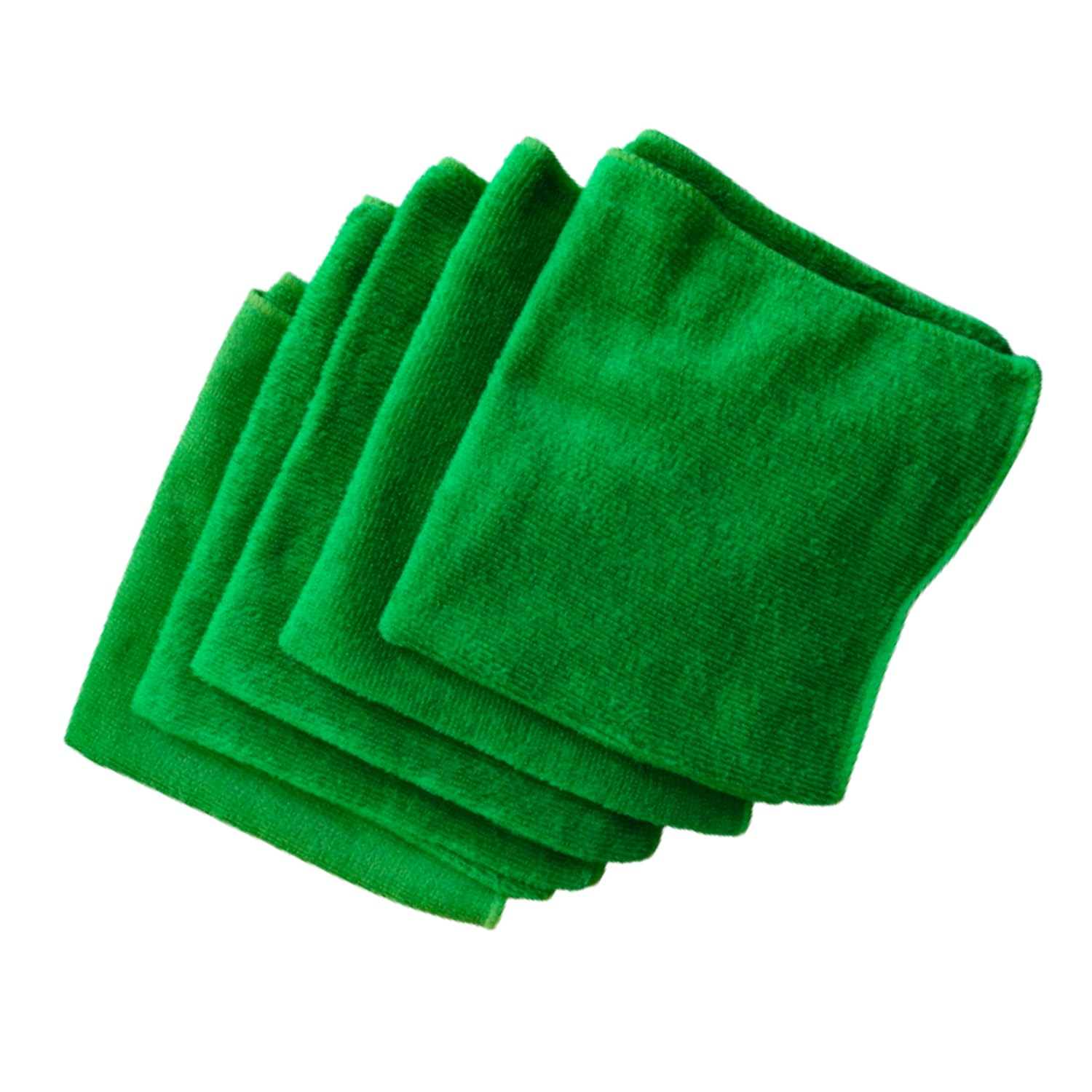 SHOWSTOPPER Microfiber Cleaning Cloth | 5 Pack | Kitchen Cleaning Cloths and Wipes | Dusting Cloth for Home Cleaning | Home Essentials Products | Kitchen Accessories Items for Home | Green | 40X40CM (B0CH1JRMP4) Amazon Price History, Amazon Price Tracker