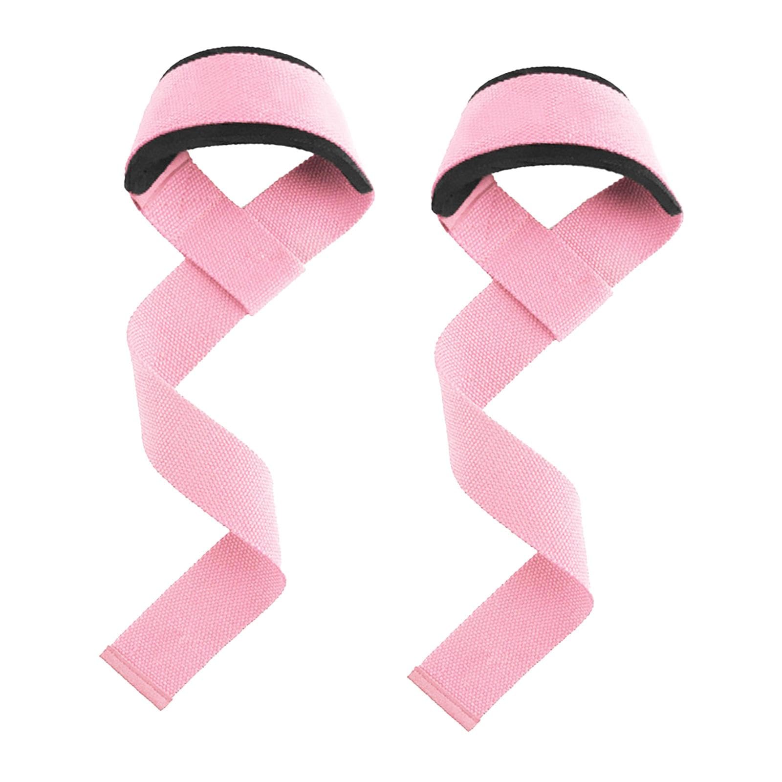CALANDIS 1 Pair Weight Lifting Straps Wrist Wraps for Dumbbell Weightlifting Home Gym Pink | Fitness Running & Yoga | Strength Training | Gloves Straps & Hooks-image-11