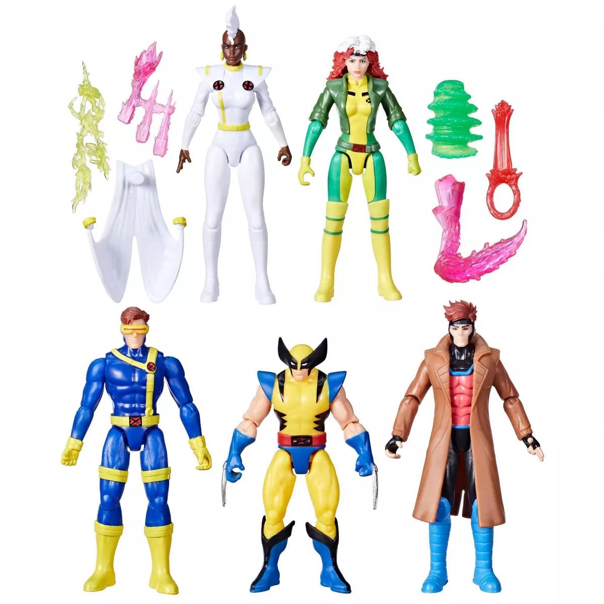 X-Men '97 Marvel Wolverine, Cyclops, Storm, Marvel's Rogue, Gambit