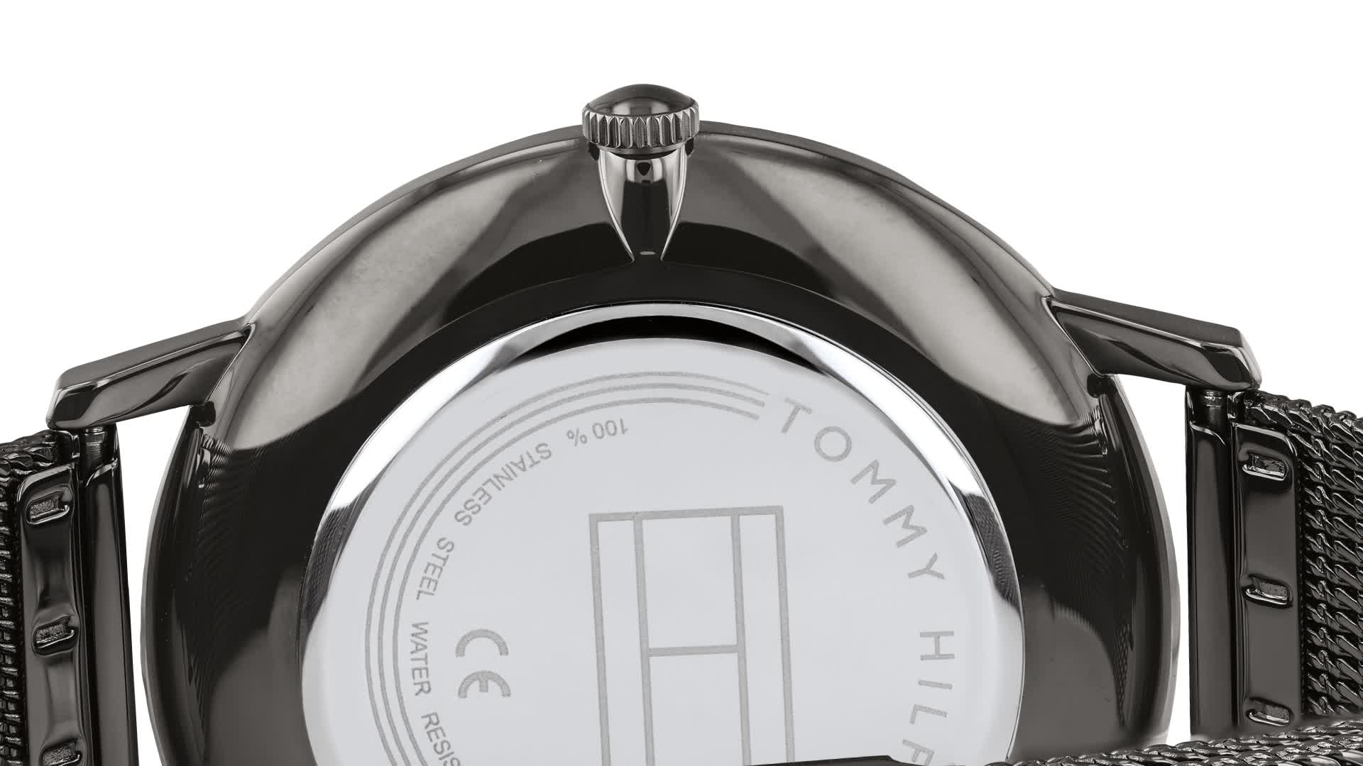 Tommy Hilfiger Analogue Quartz Watch for Men with Gunmetal 