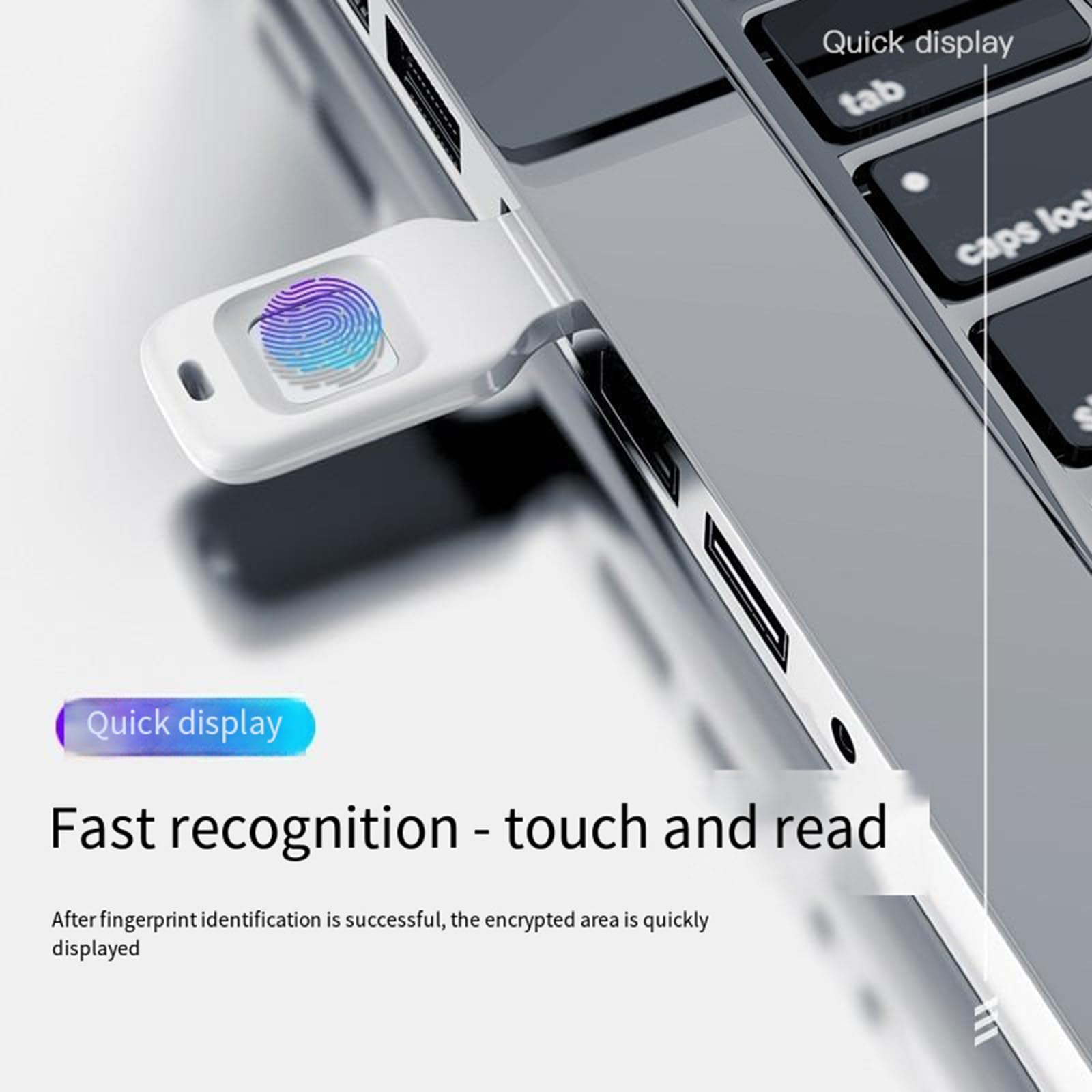 Szybki dysk flash z szyfrowaniem linii papilarnych Biuro biznesowe Przenośny 32 GB 64 GB 128 GB Port B 2.0 Dwustrefowa pamięć masowa,32GB