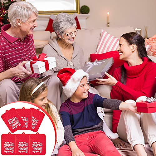 R Horse 6Pcs Valentines Pot Holder With Pocket Kichen Potholders Heat Resistant Oven Mitts Machine Washable Hot Pad Cookie Bag For New Year Kitchen Gift Baking Cooking 7 X 9 In (Red Heart) #TOP4