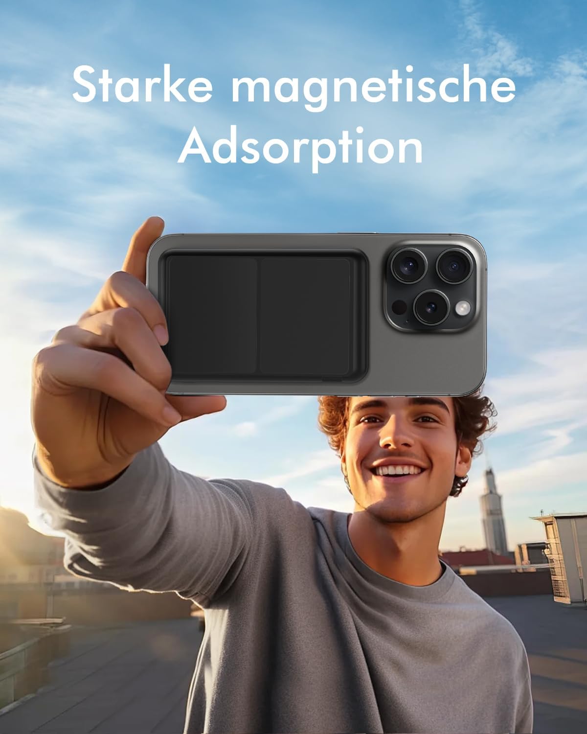 Podoru for Magsafe Powerbank,10000mAh Powerbank iPhone,Faltbarer magnetische powerbank PD 22.5W Schnellladen mit LED Display Kompatibel mit Mag-Safe für iPhone 16/15/14/13/12 Pro Max/Pro/Plus/Mini - Image 6