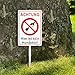 Goodvia Hundekot Verboten Schild mit Pfahl Aluminium Hier Bitte Nicht Hundekot Verboten Aluminium 20x30cm (Format A4) von Goodvia