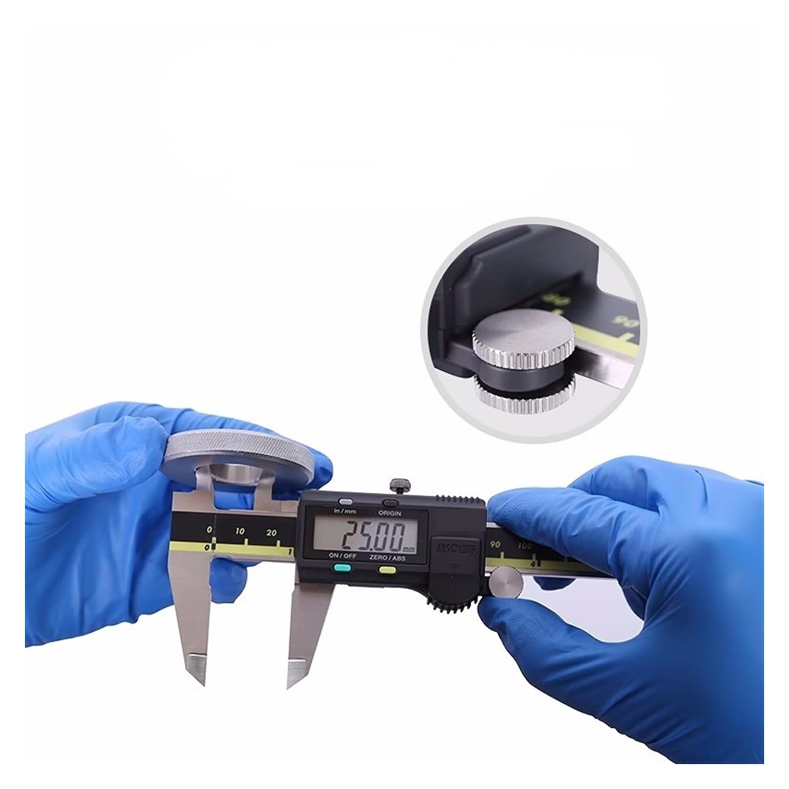 Calibrador digital de 150 mm, calibrador Vernier de 300 mm, LCD 500-196-20, calibrador de 200 mm, medidor electrónico de acero inoxidable(0-150mm)
