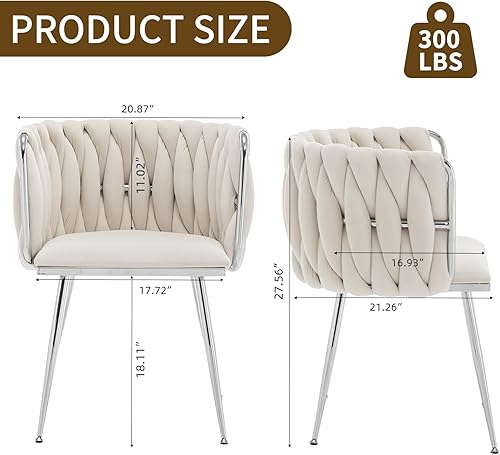 Miniatura 2 de Juego de 4 Sillas de Comedor de Terciopelo Systemkenji, Sillas Tapizadas para Comedor con Patas de Metal, Sillas de Comedor Modernas 4, Sillas