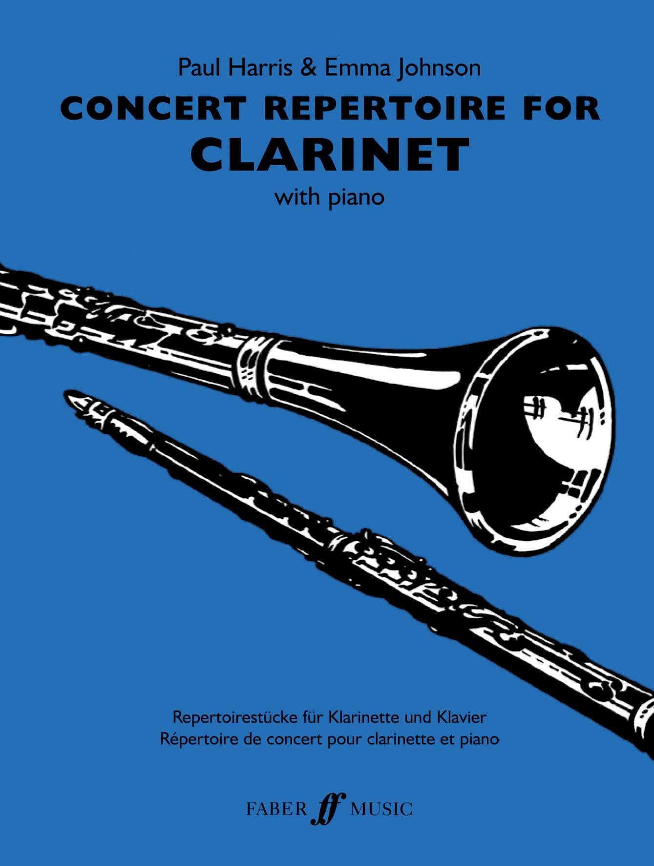 Concert Repertoire For Clarinet (Clarinet with Piano Accompaniment) (Concert Repertoire Series)
