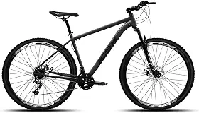 Bicicleta Aluminio KSW XLT 100 em Aluminio 21 Velocidades Garfo de Suspensão 80mm