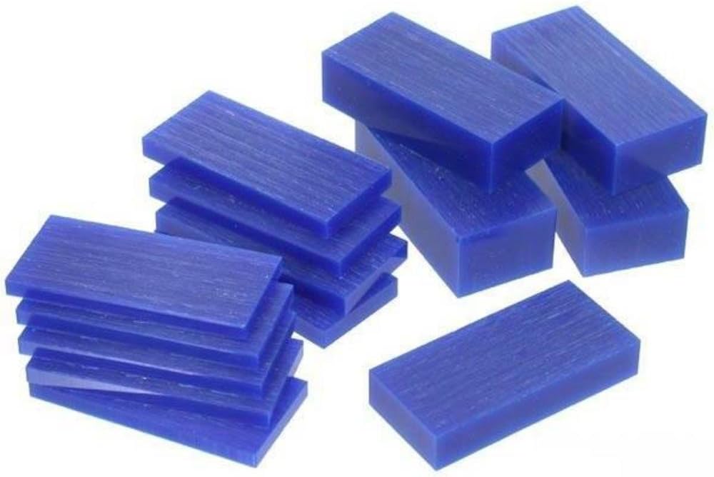 Blue Matt Carving Wax Modeling Casting Jewelers Tools
