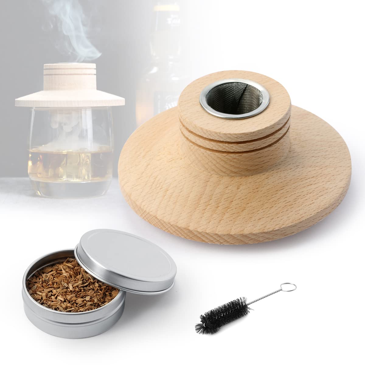 Buy AIEVE Cocktail Smoker Kit, Smoked Cocktail Kit with Wood Chips