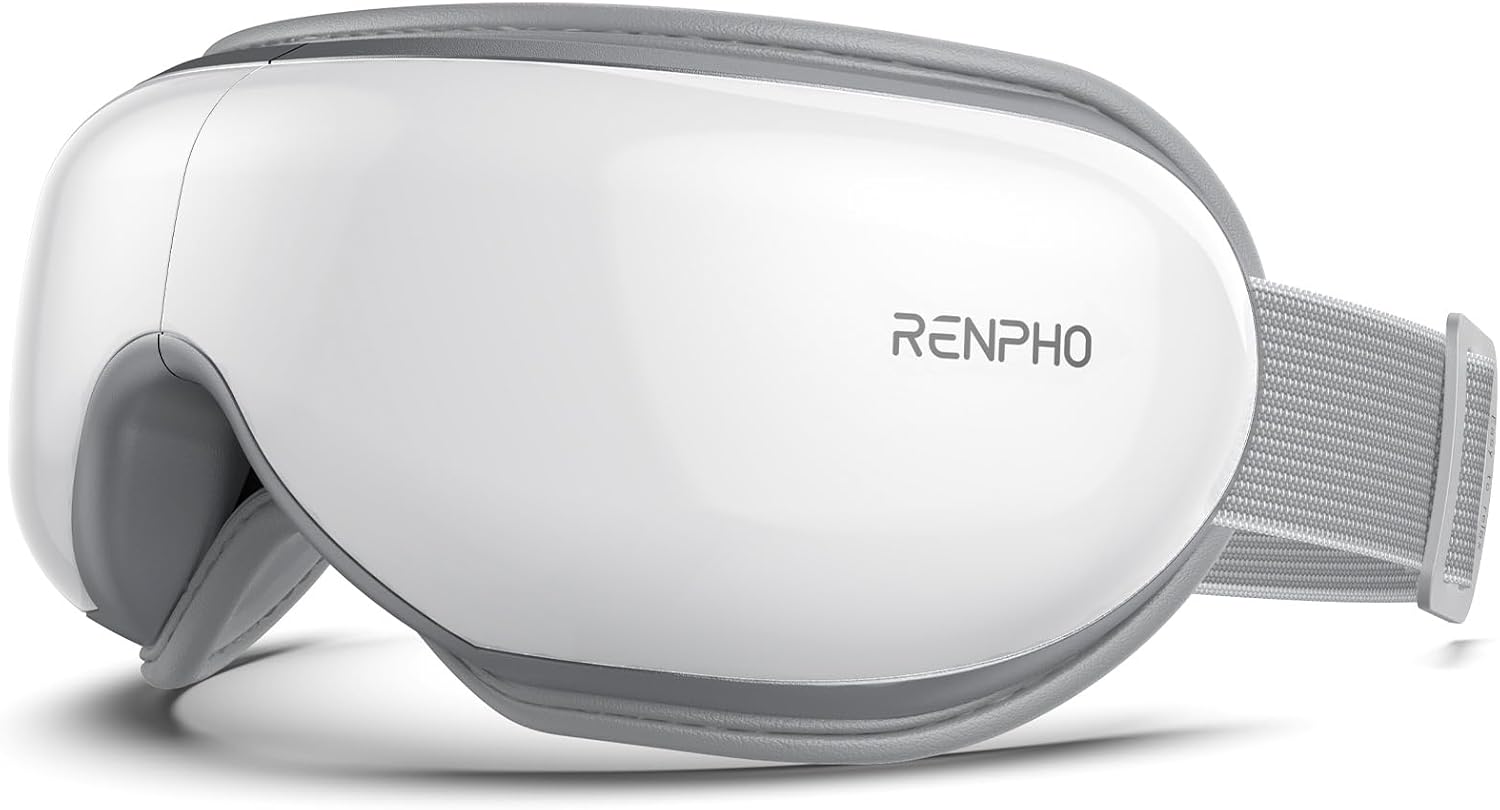 RENPHO Eyeris 1 Eye Massager with Heat & Bluetooth Music, Electric