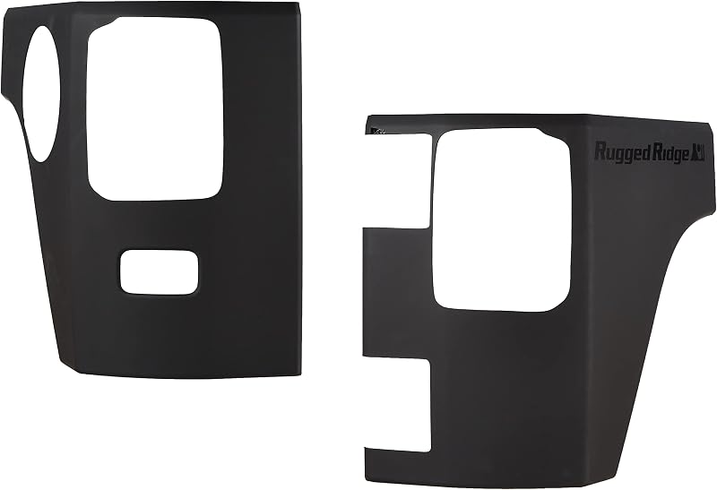 Kit de proteção para painel lateral traseiro Rugged Ridge 11651.07 Jeep Wrangler JK 2 portas 2007–2018 – Par