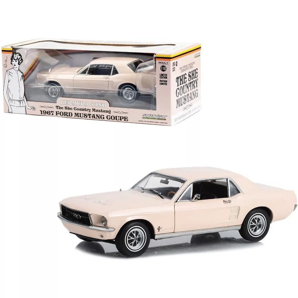 1967 Coupe Bermuda Sand She Country Special - Bill Goodro, Denver, Colorado 1/18 Diecast Model Car by Greenlight 13642