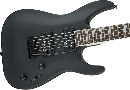 Miniatura 4 de Jackson Dinky Arch Top JS22 DKA - Guitarra eléctrica, paquete negro satinado con cable, afinador, correa, púas y DVD instructivo de Austin Bazaar