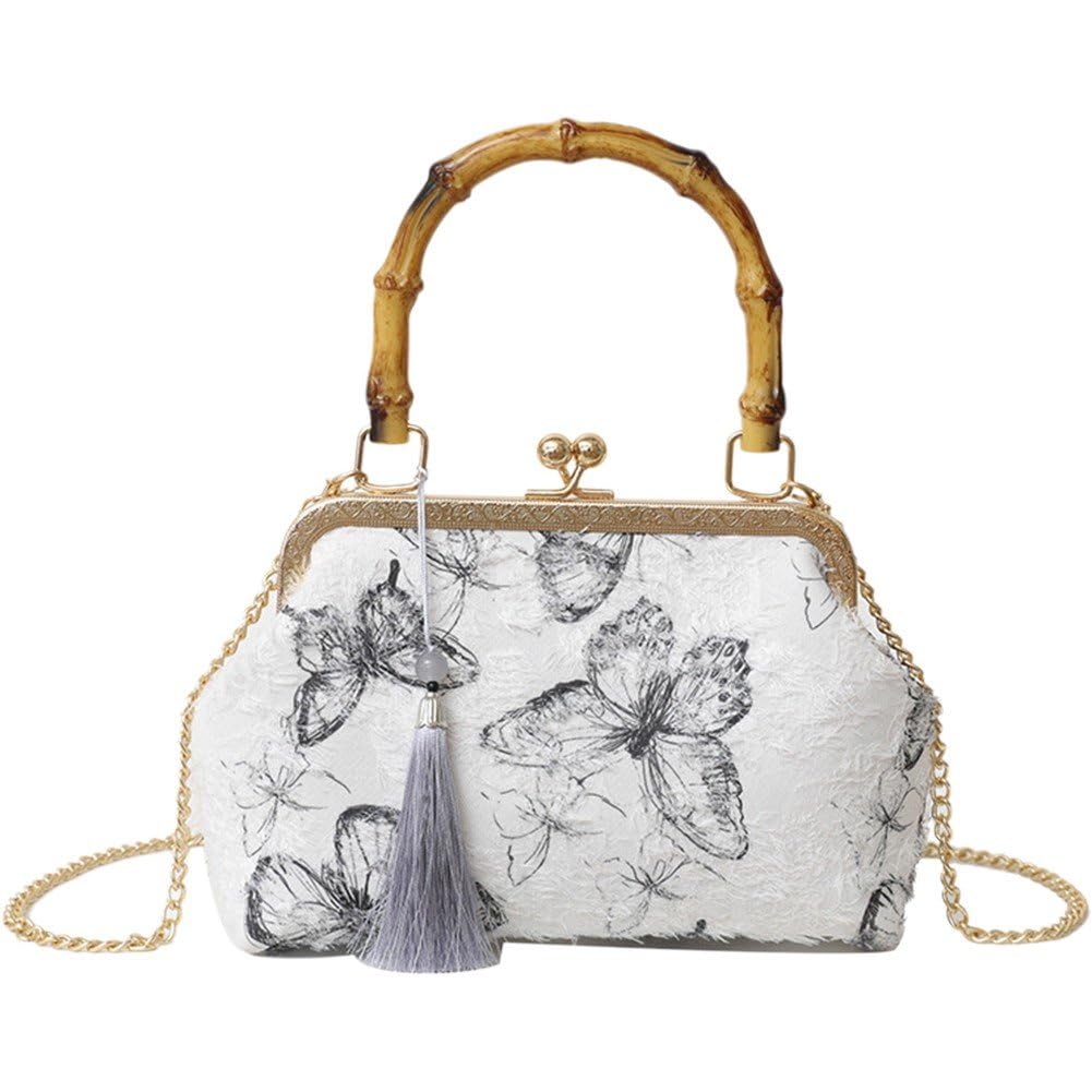 Sac de soirée brodés raffinement chinois et finitions de luxe
