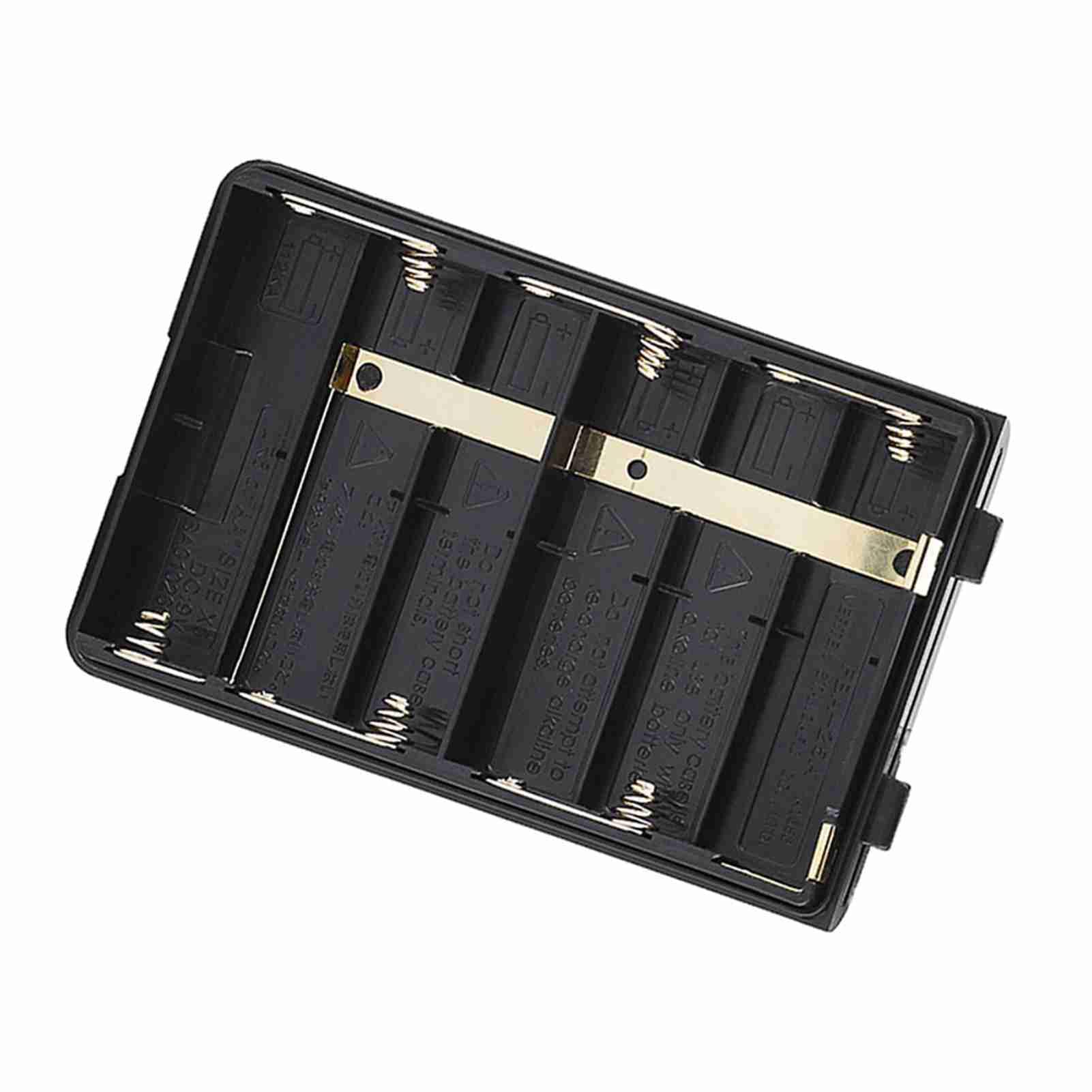 Caja De Baterías Gonetre FBA-25A Para Radios Vertex – Compatible Con 6 Pilas AA, Para VX, HX, FT Y VXA