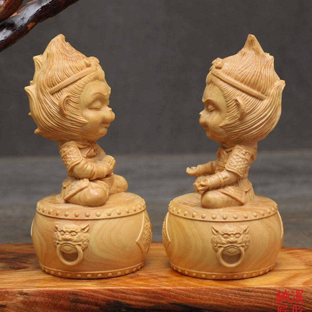木彫仏像 斉天大聖 孫悟空 置物 Amazon.co.jp: 木彫り 孫悟空の置物【西遊記 孫悟空 斉天大聖 孫