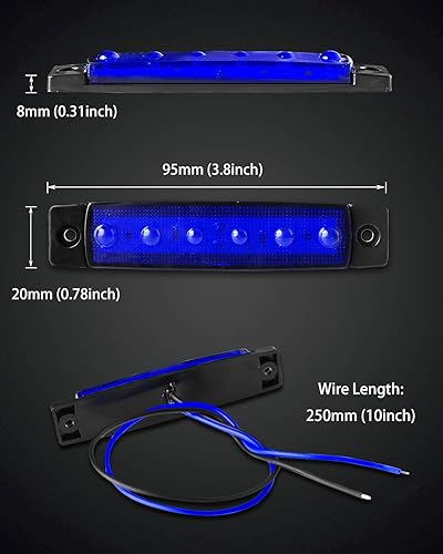 Miniatura 9 de Shangyuan - Tira de luces LED marinas, tira de luces de cortesía, iluminación led marina, luces de cortesía para barco, tira de luces de 12 voltios,