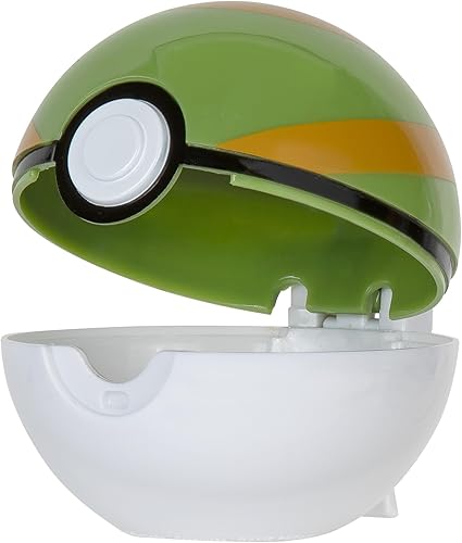 Miniatura 4 de Pokémon PKW3160 Set - Figura de batalla Bulbasaur de 2 pulgadas con cinturón de clip 'N' Go, más accesorios de bola nido y Pokéball