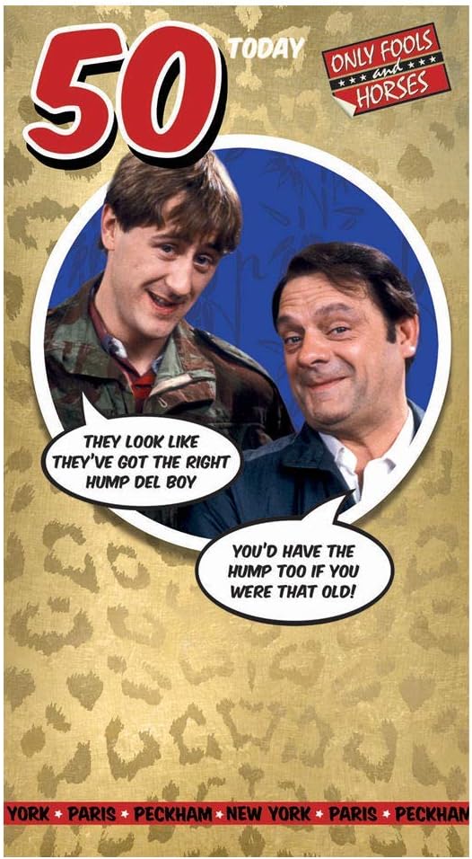 Age 50 Birthday Card, Only Fools And Horses Age 50 Birthday Card, 50th Birthday Card Only Fools And Horses, Happy 50th Birthday Card