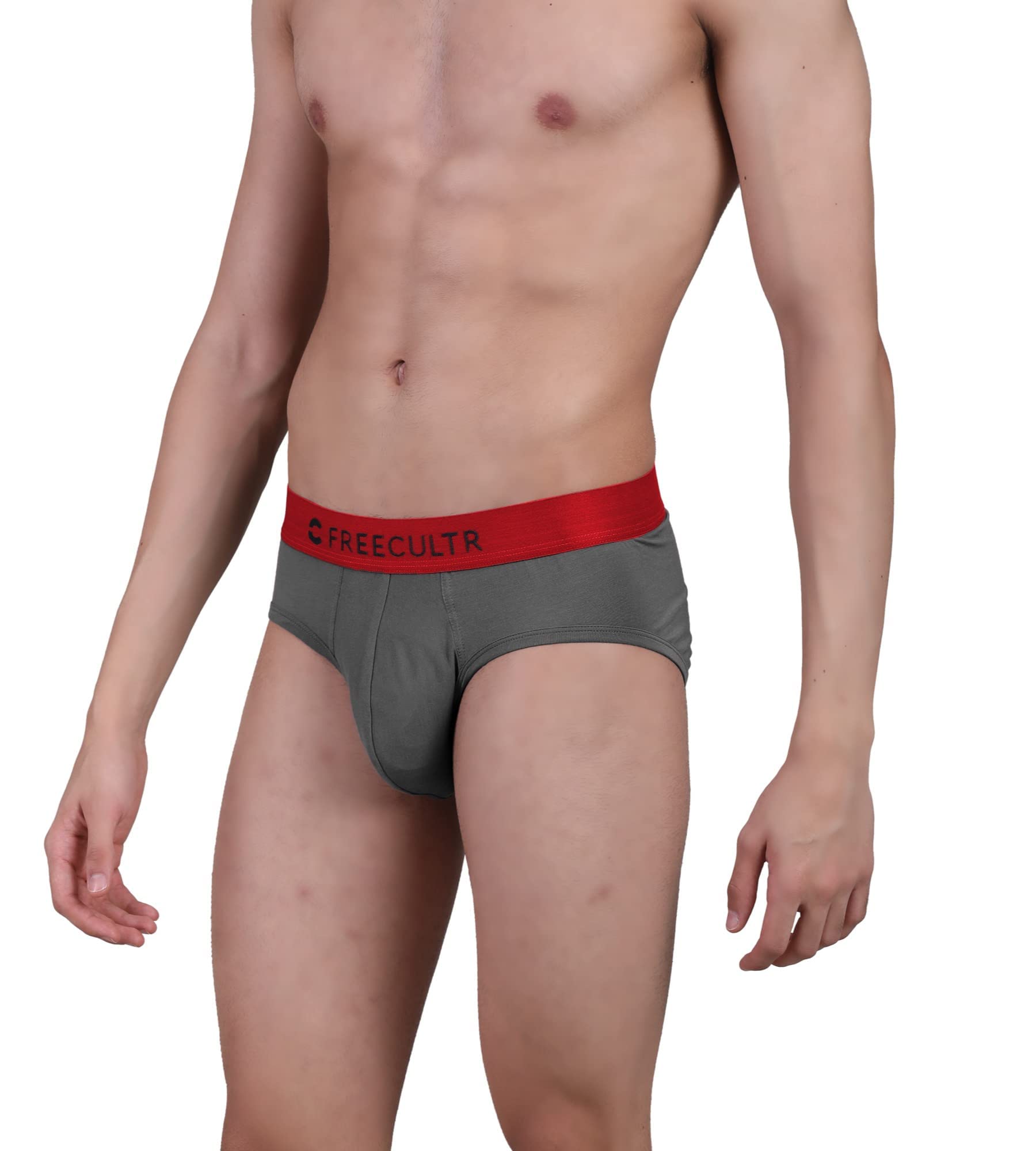 freecultr Men's Underwear Anti Bacterial Micromodal Airsoft Brief - Non Itch No Chaffing Sweat Proof-(Luxury)-picture-10