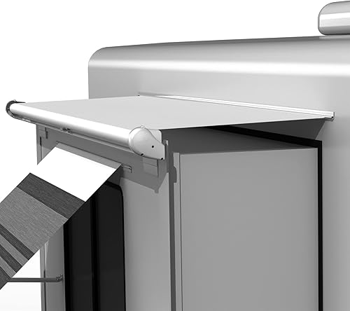 Vista 16 de Carefree UP17362JV SideOut Kover III - Toldo deslizante negro de 170 a 173 pulgadas