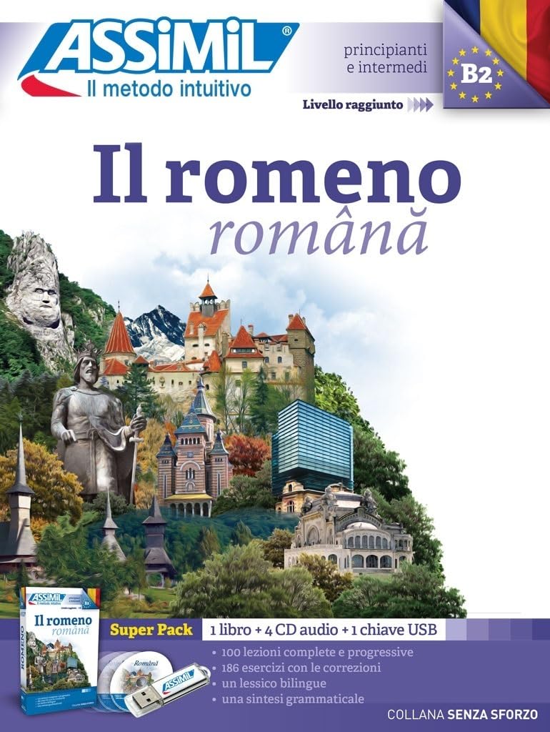 Il Romeno Superpack (Sans Peine): Avec 1 clé USB