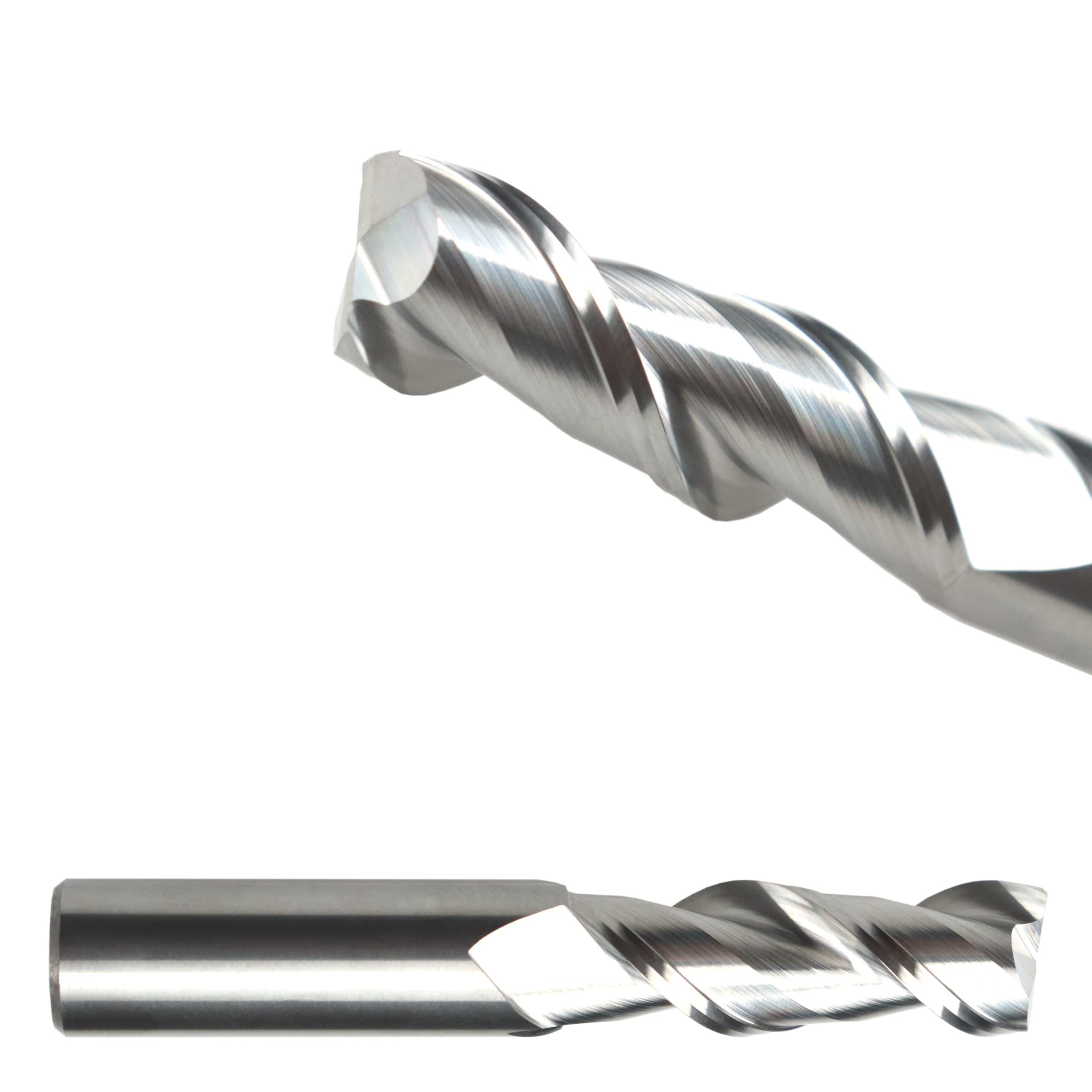 VHM Frez aluminiowy dwuostrzowy - Ø 12 x trzpień 36/75 mm Ø 12 mm