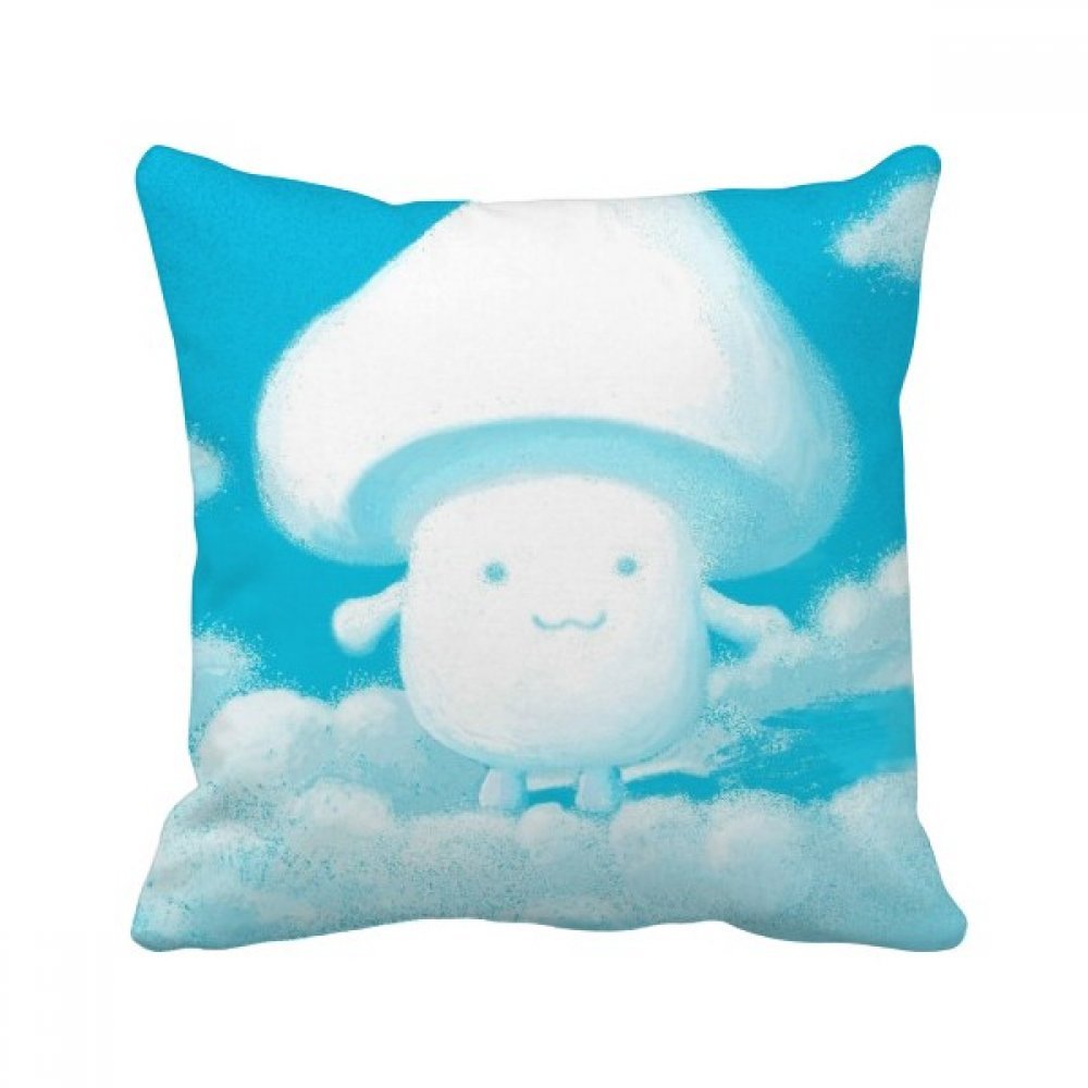 Coussin carré pour soulager le dos sur le canapé avec design multicolore 40x40cm