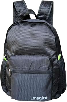 Foldable Backpack, Lightweight Travel DaypackBlack