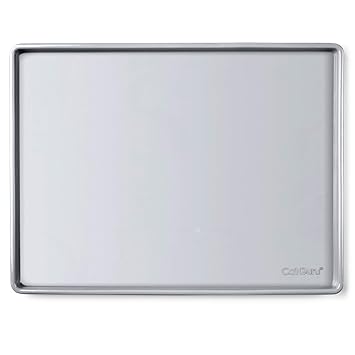 CatGuru Cat Food Mat, Small & Large Pet Food Mat, Waterproof Cat Mat for Food and Water, Silicone Pet Mat for Food, Non-Slip Pet Mats , Easy to Clean Cat Food Tray, Pet Bowl Mat (Hard Tray, Gray)