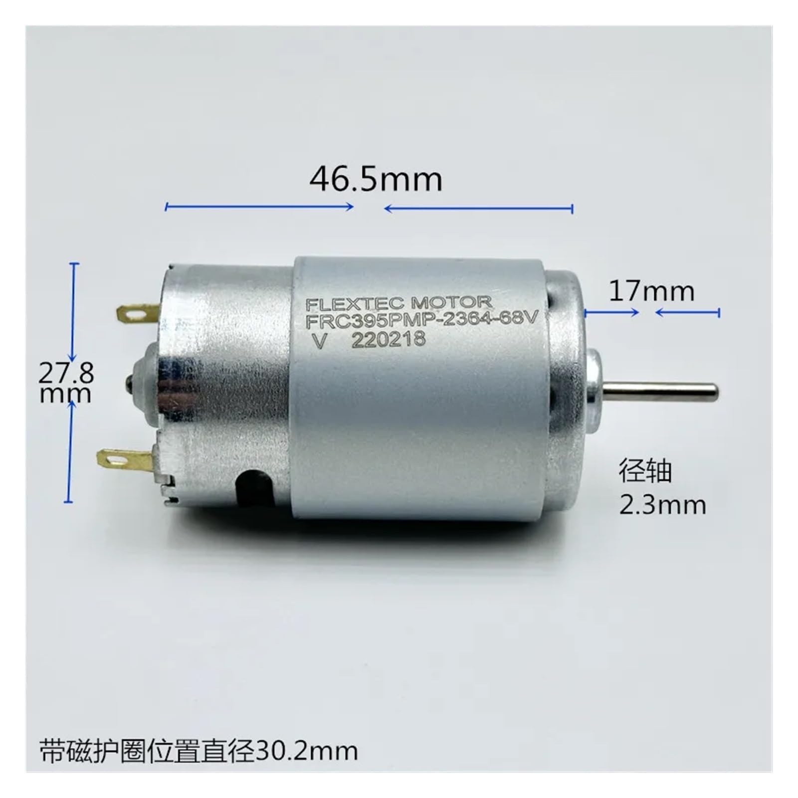 TSIOHKBS RS-395 28mm Electronic Starter DC 12V 14.4V 18V 24V 12000RPM High Speed Carbon Brush Electronic Starter