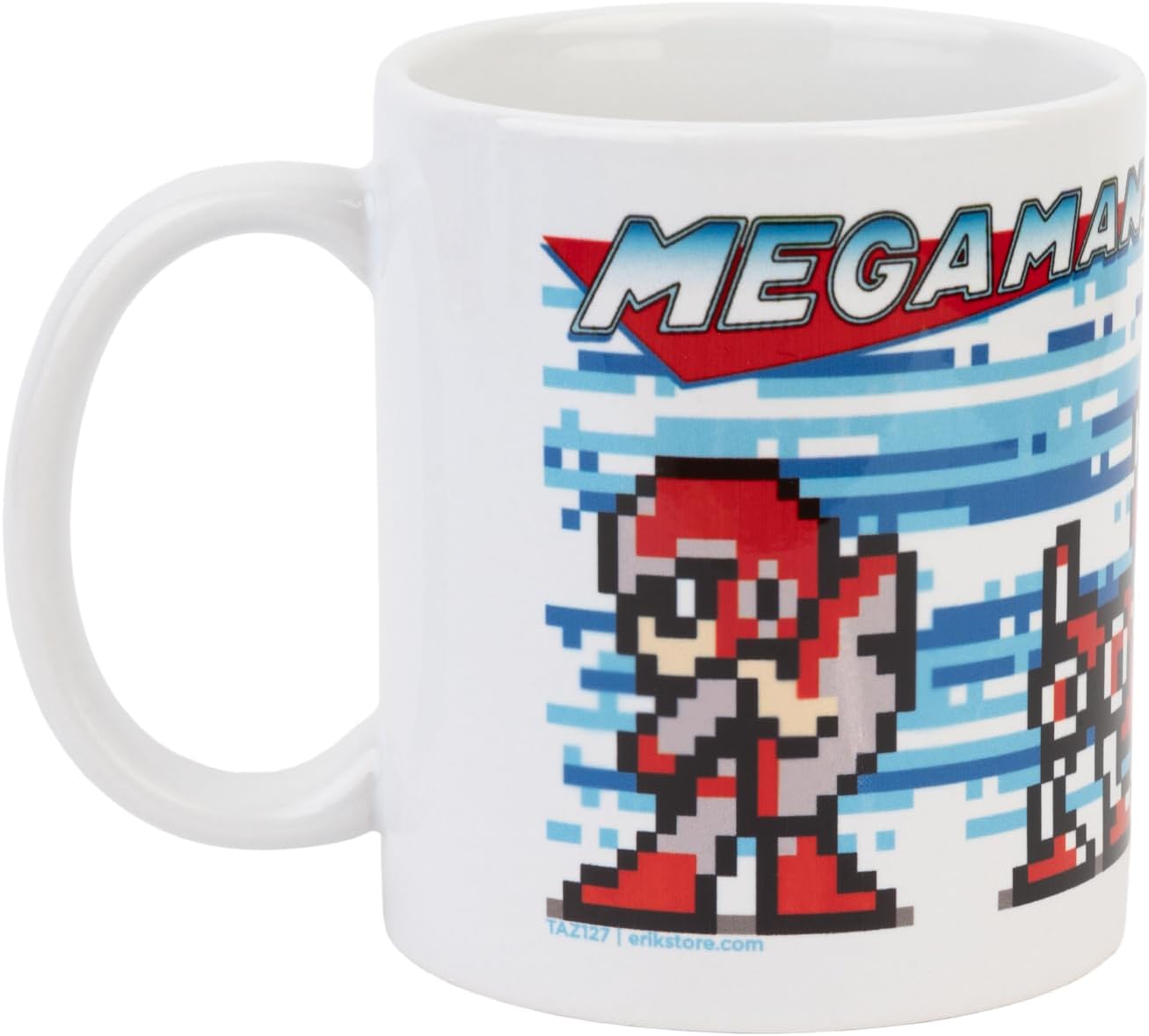 Grupo Erik Ceramic Mug Mega Man | 11.8 oz - 350 ml Coffee Mug Tea, Cool Mugs and Cups | Gamer Gifts Under 10 Pounds, Gaming Gifts for Men and for Boys image 3