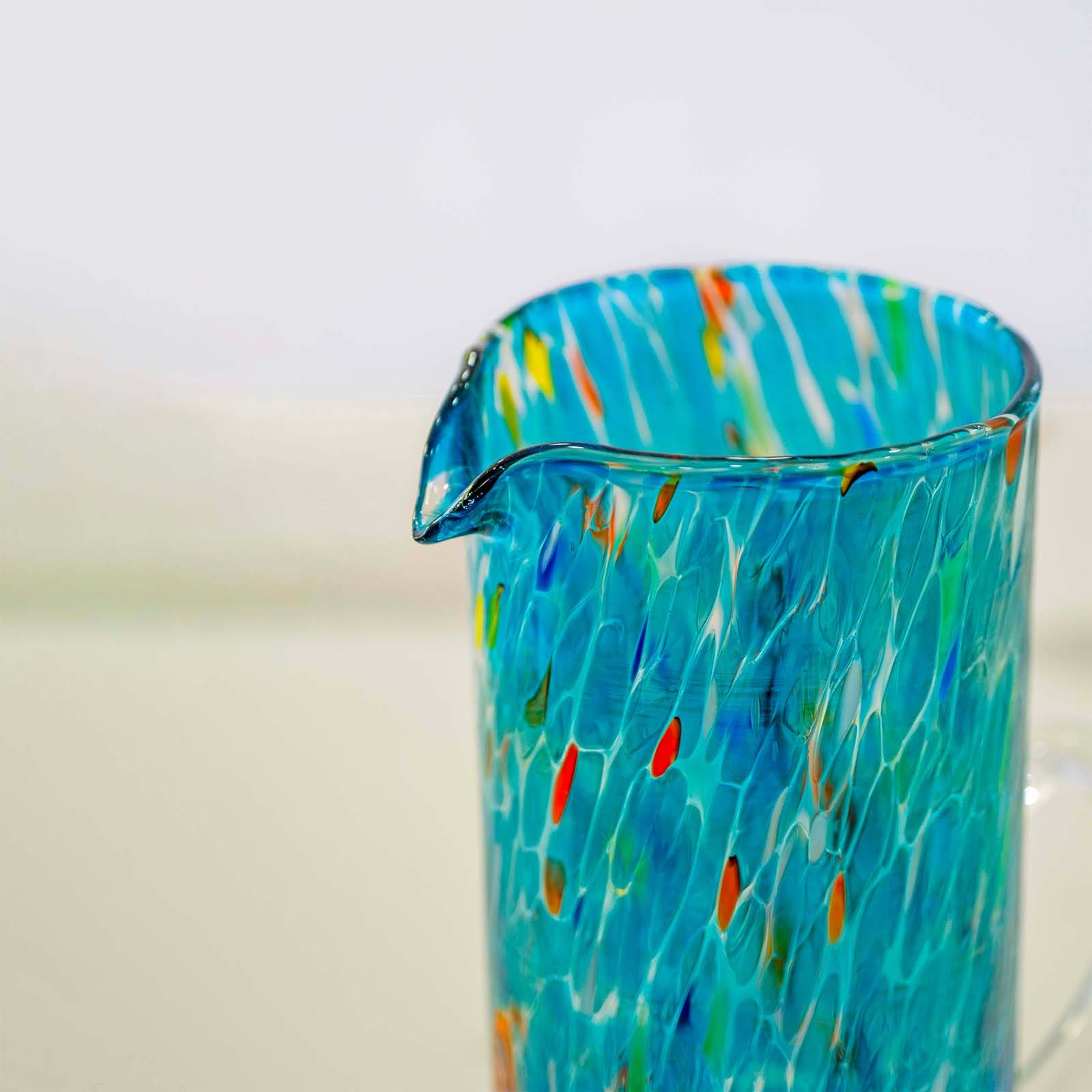 MurArt Brocca di Murano da 1000ml Collezione Tower in vetro soffiato a mano in lavorazione artigianale Made in Italy